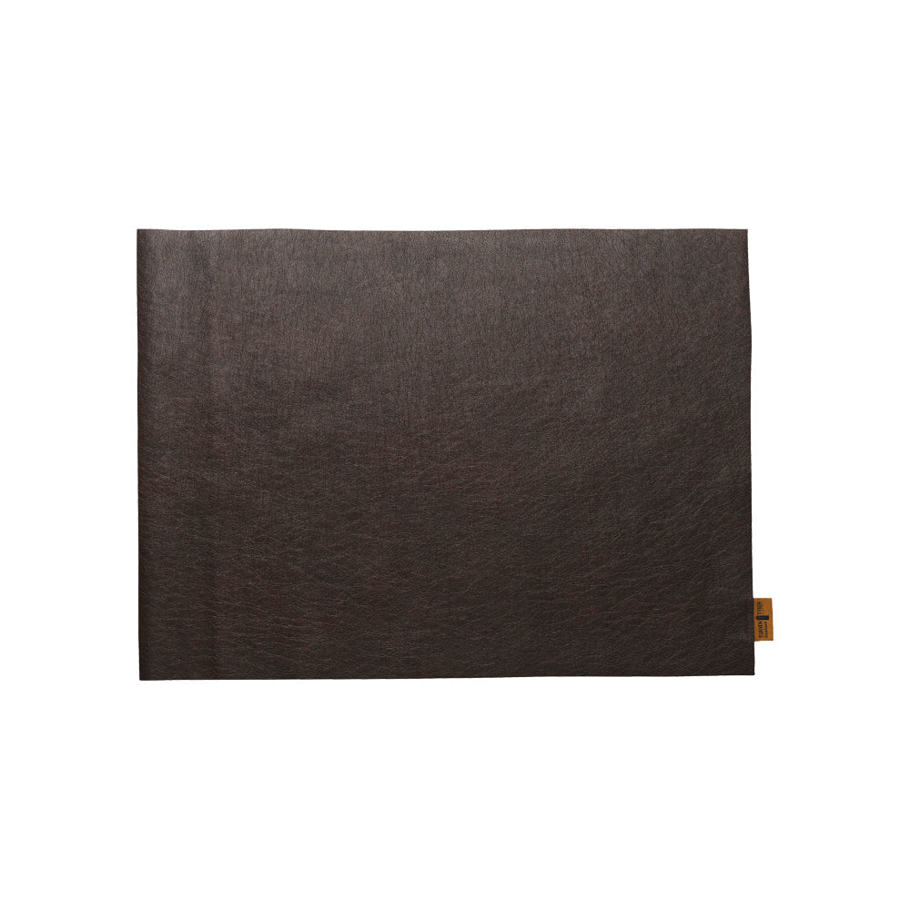 Platzdecke SARA – Braune Lederoptik. 50x35 cm