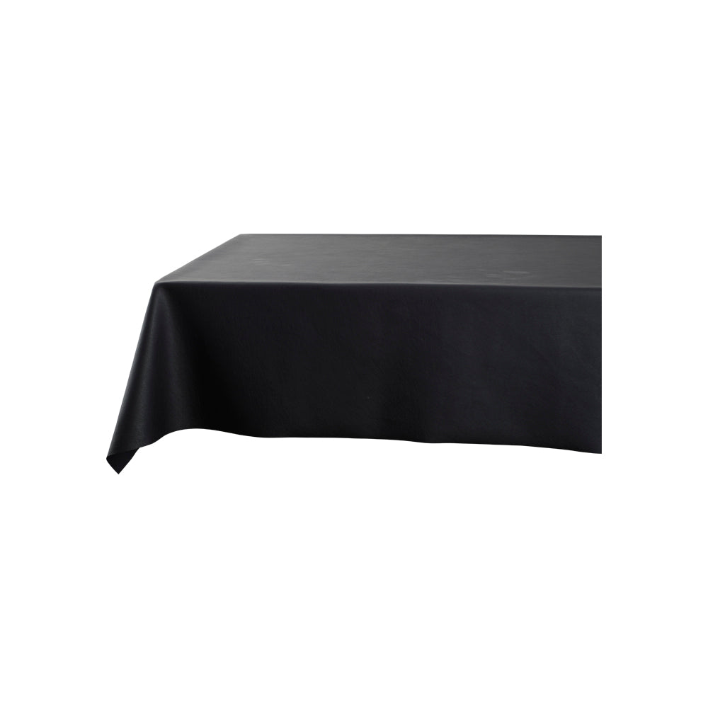Tischdecke NOAH – Schwarze Lederoptik