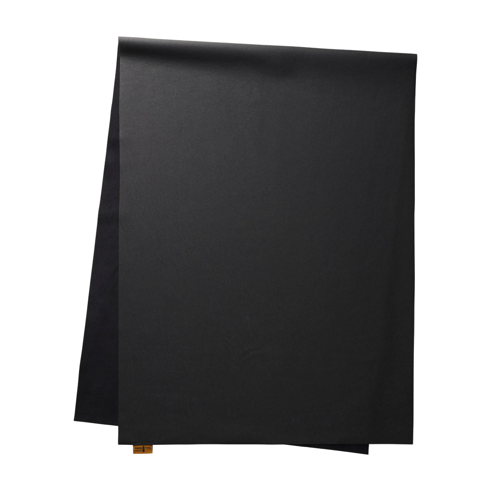 Tischläufer NOAH „Dinner4Two“ – Schwarze Lederoptik Größe 50x135cm